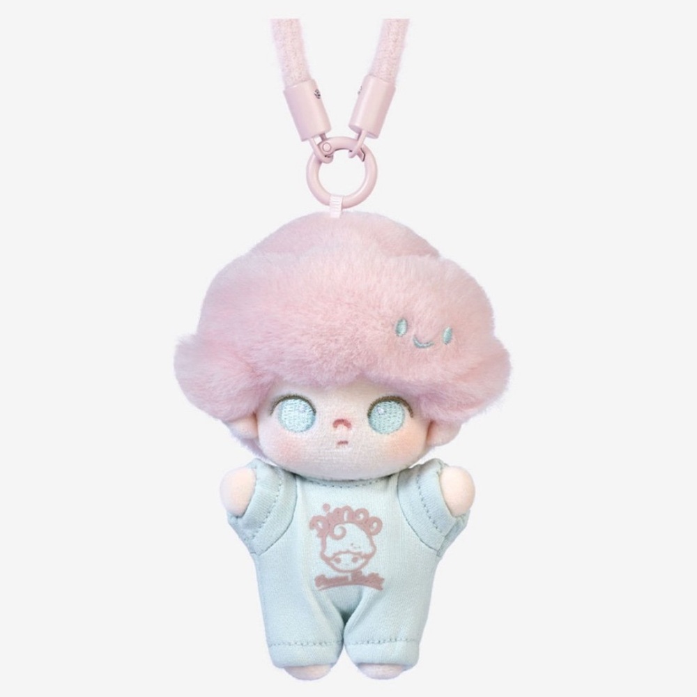 ✅ DIMOO ✅ CRUSH ON COFFEE SERIES SOFT-FACED PLUSH KEYCHAIN GRAPEFRUIT AMERICANO